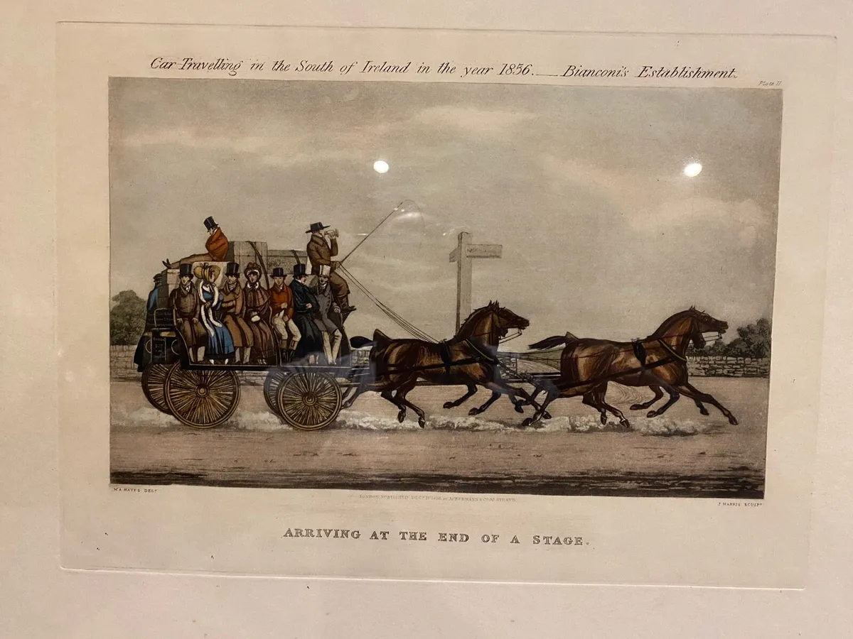 Set of 6 antique prints - Image 3