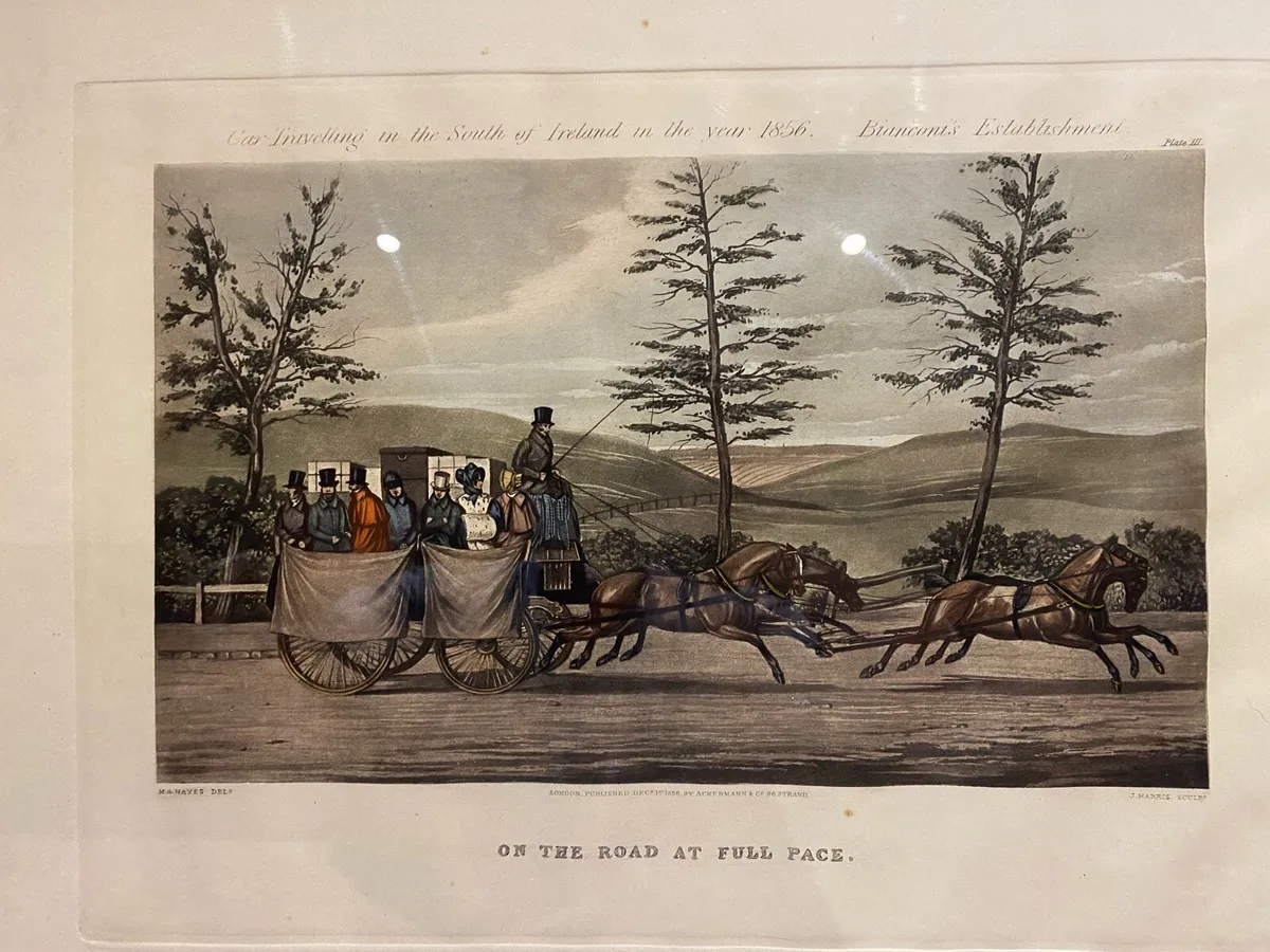 Set of 6 antique prints - Image 4