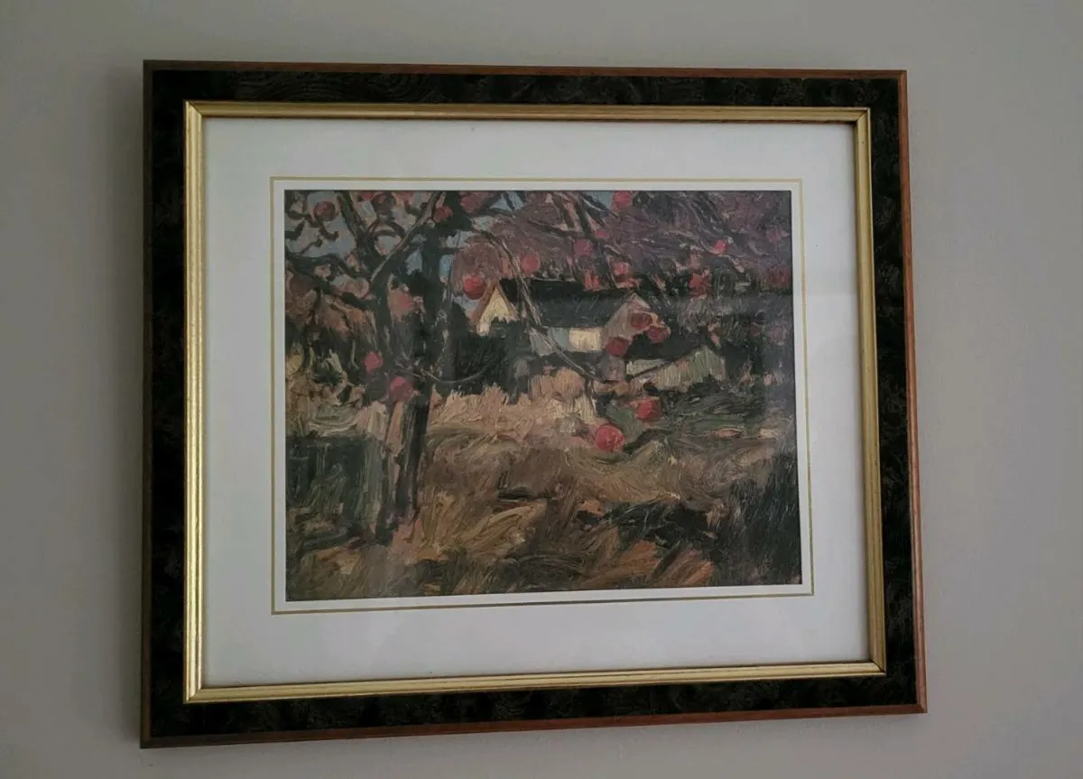 Pair of mounted & framed prints by Canadian artist - Image 2