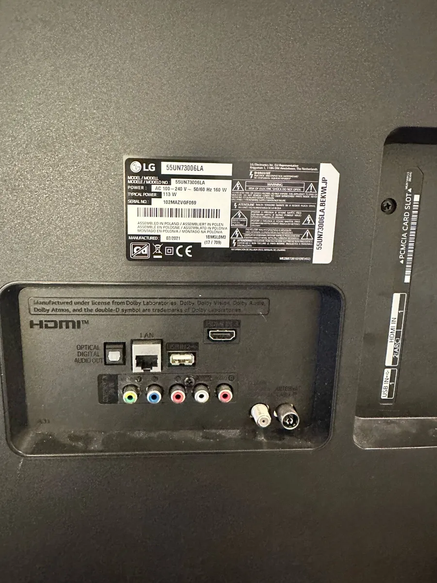 LG 55UN73006LA – 55” 4K UHD Smart TV - Image 3