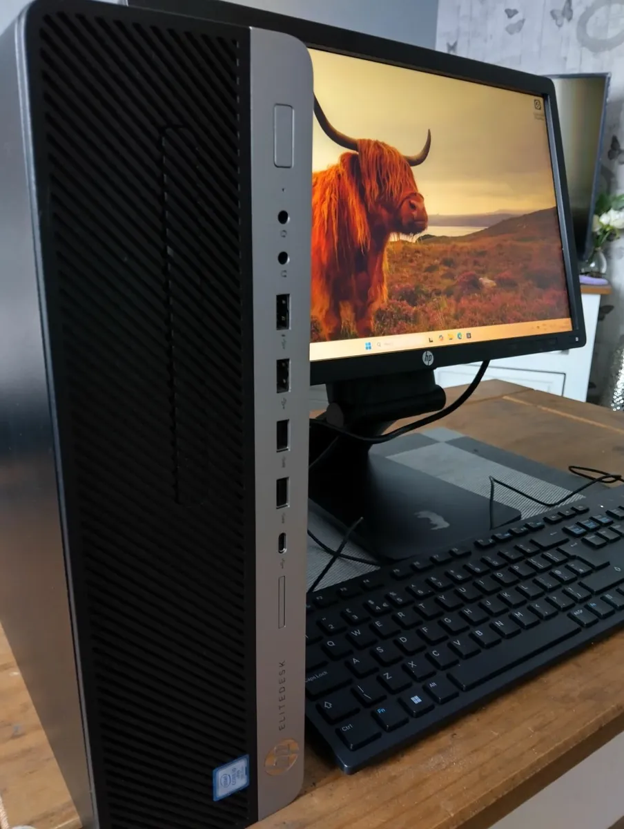 HP EliteDesk 800 G3 SFF 7th Gen System - Image 2