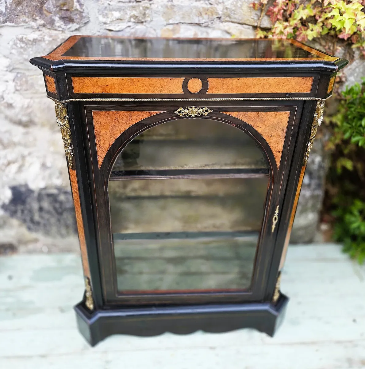 Victorian Ebonised Pier Cabinet- Circa 1880 - Image 2