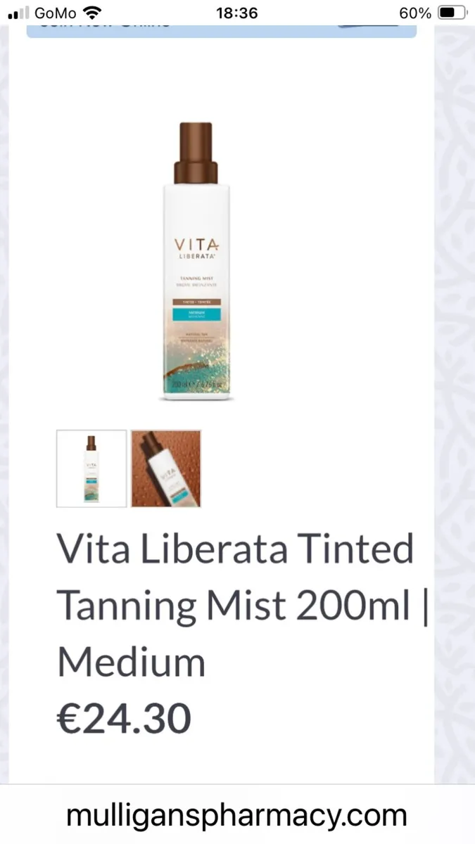 La vita liberate tanning mist - Image 2