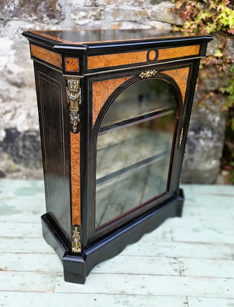 Victorian Ebonised Pier Cabinet- Circa 1880 - Image 1