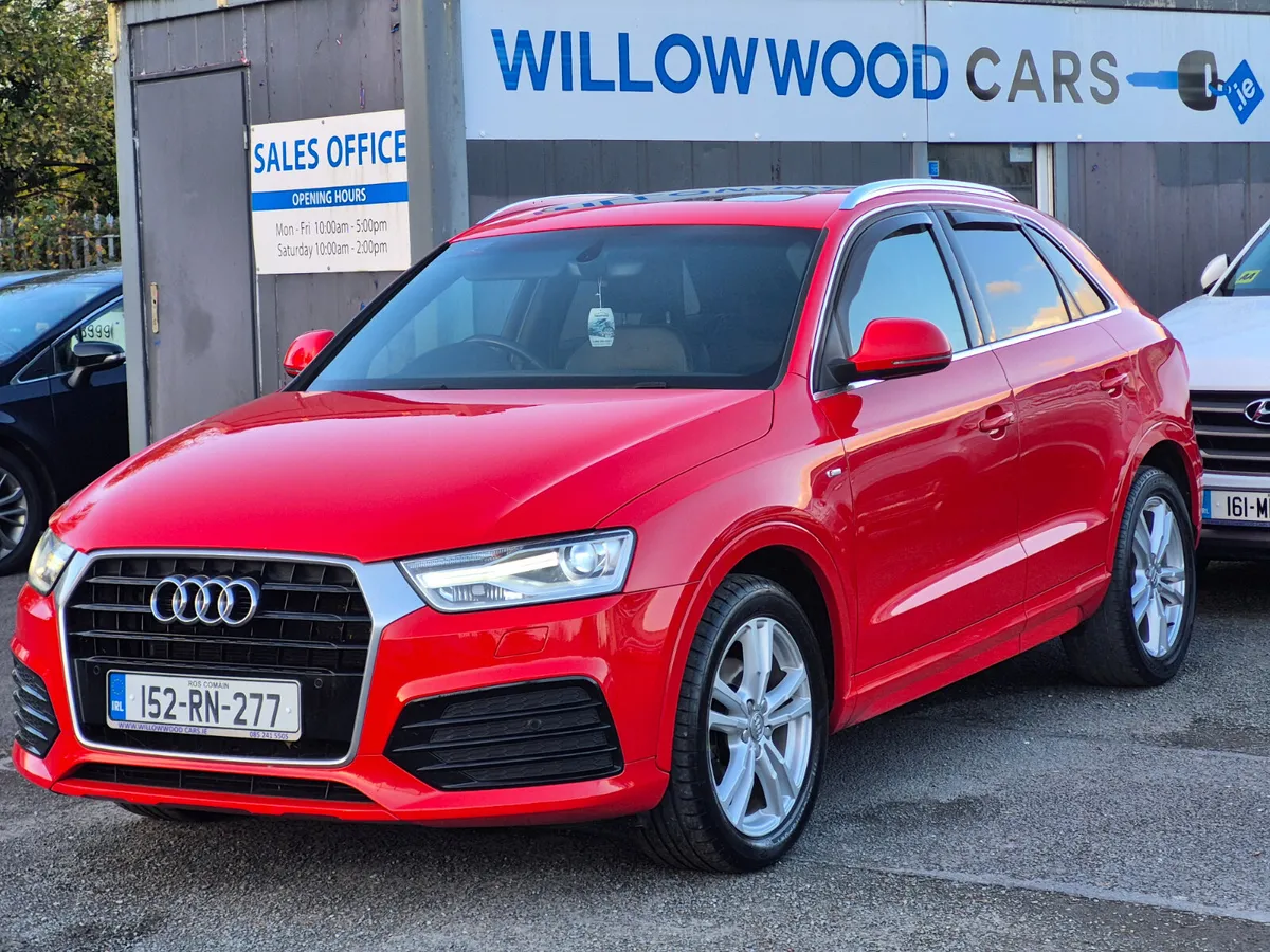 Audi Q3 2.0tdi  s-line 2015 new NCT - Image 1