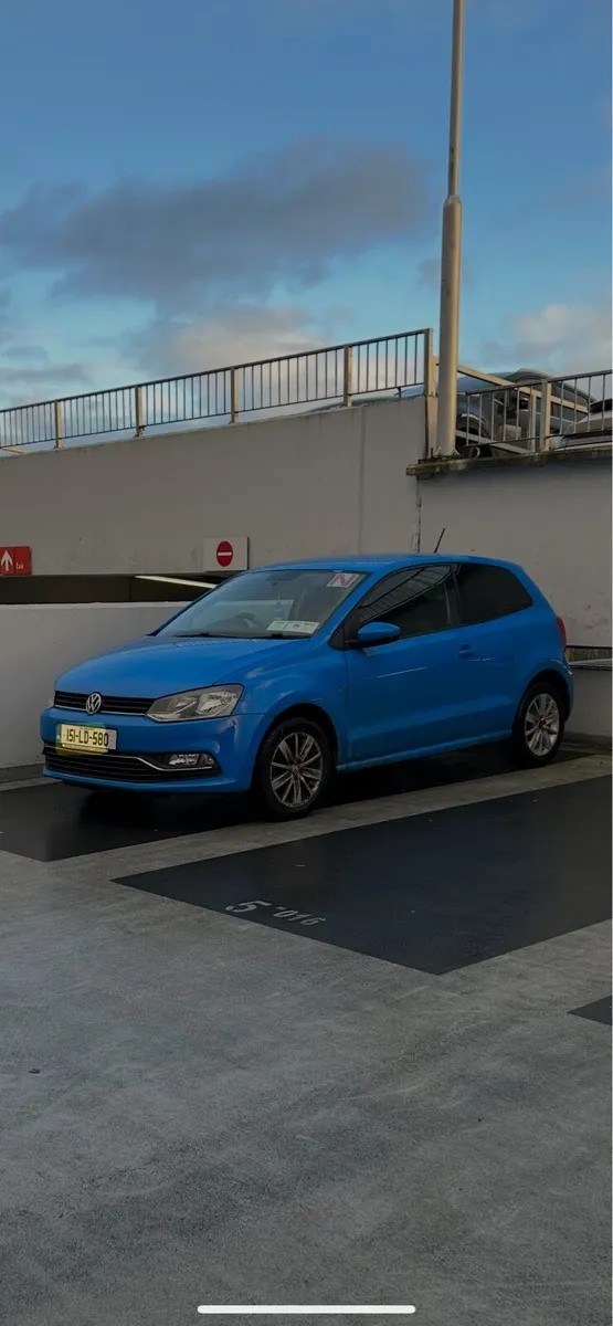 Blue Volkswagen polo 3 door - Image 1