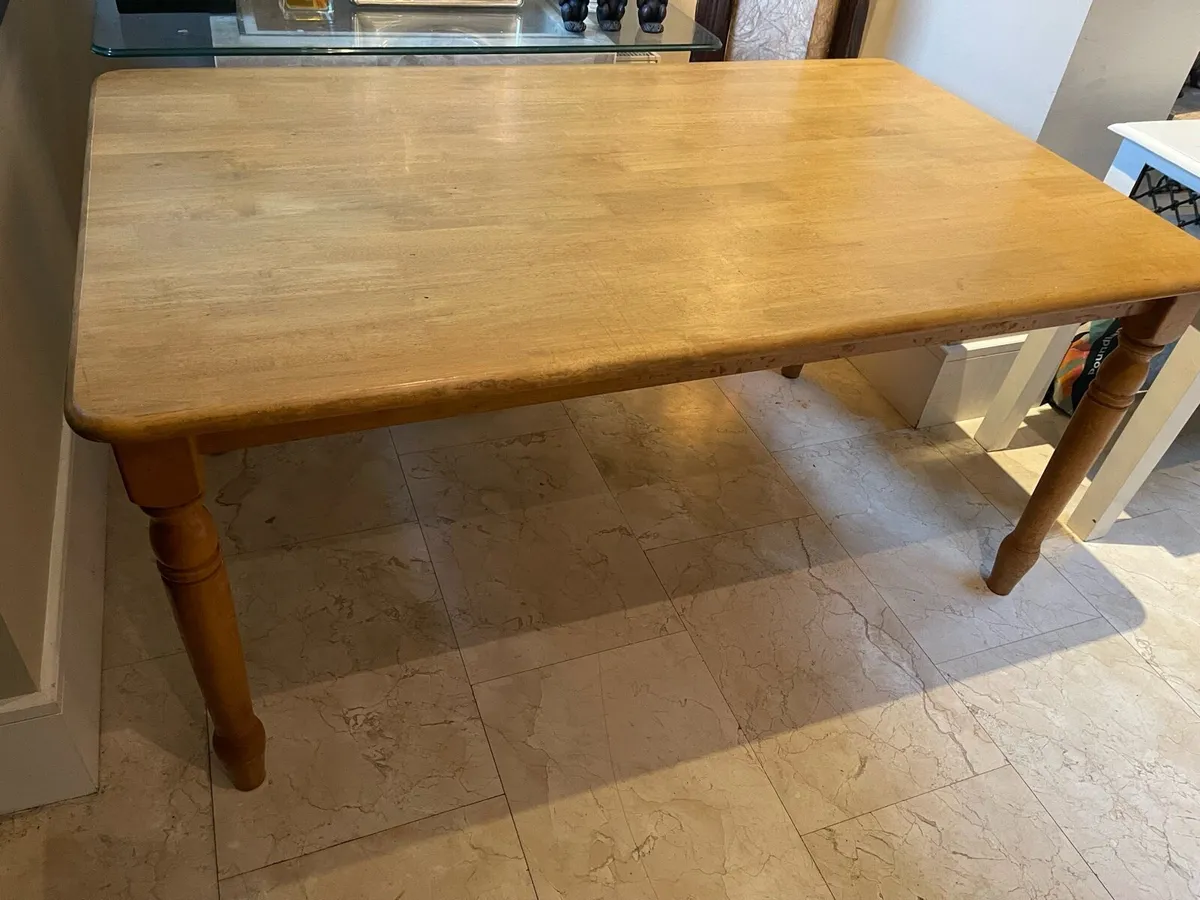 Very Sturdy 5 Ft Kitchen Dining Table -Can Deliver - Image 1
