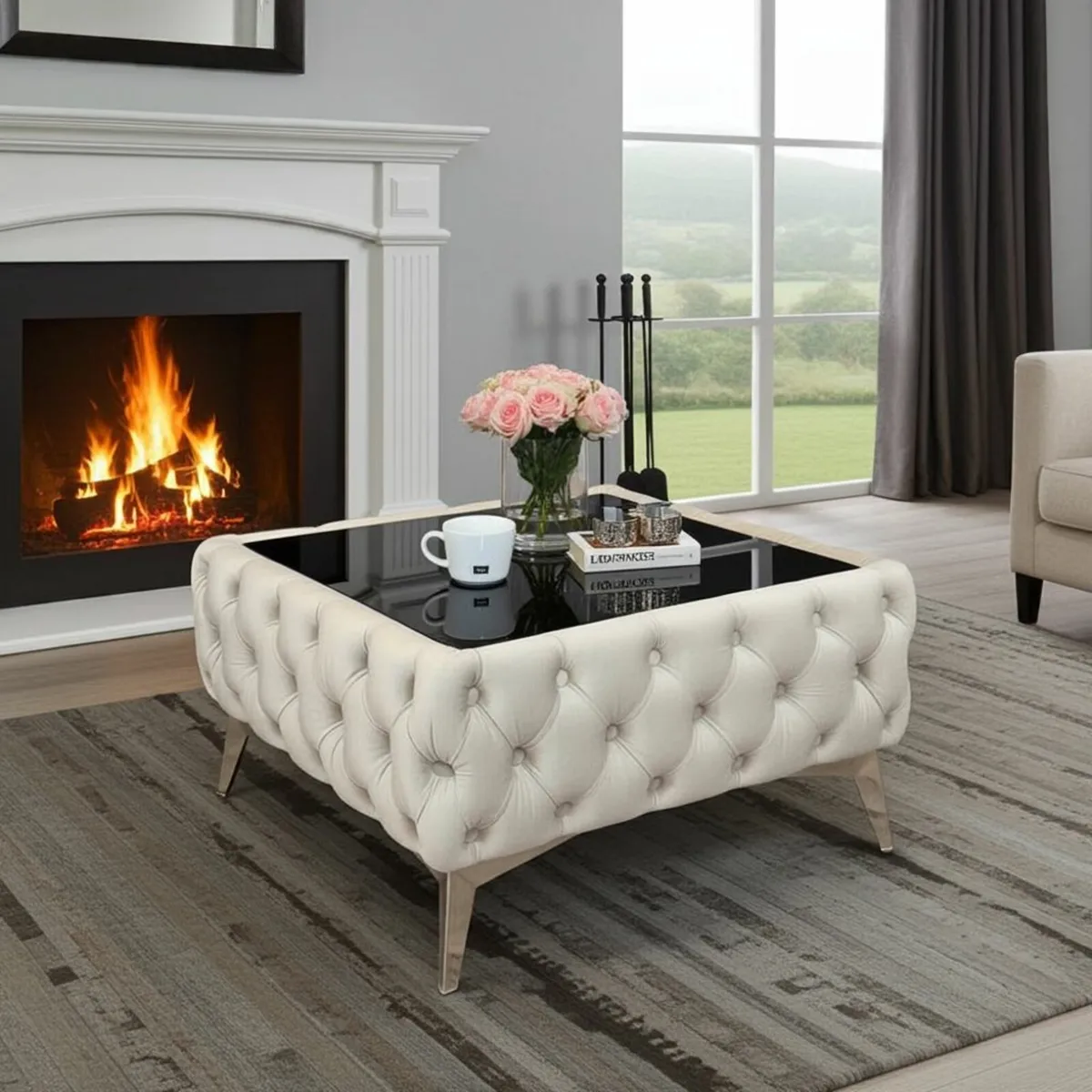 Chesterfield coffee table - Image 1