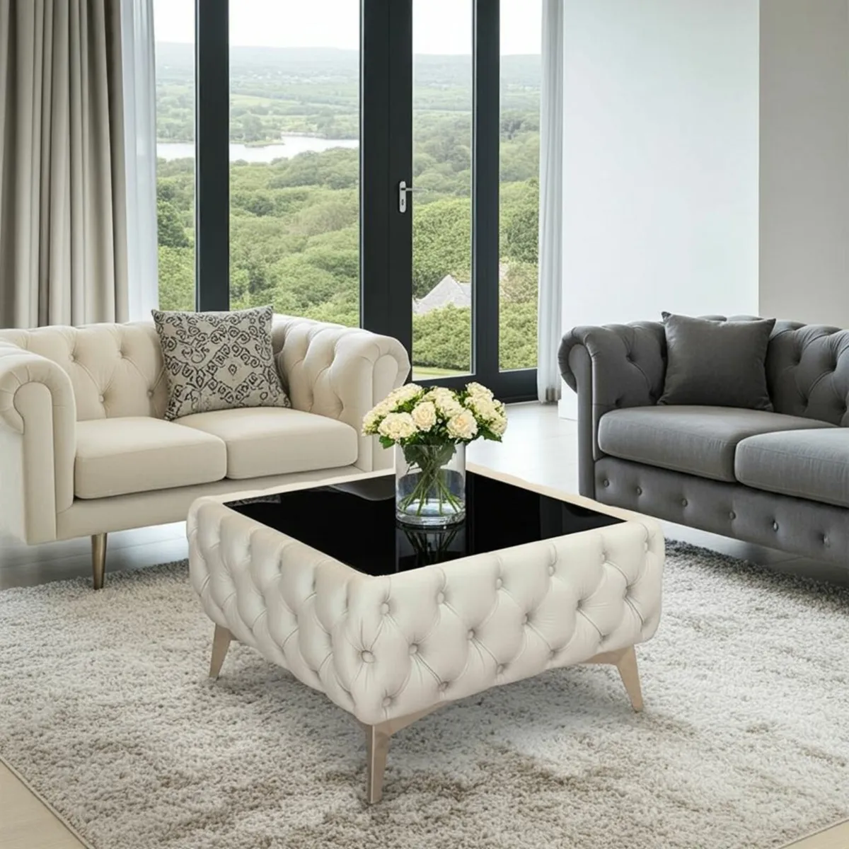 Chesterfield coffee table - Image 4