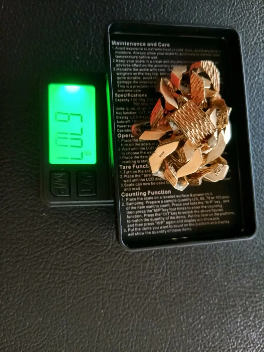 9 caret gold curb bracelet - Image 3