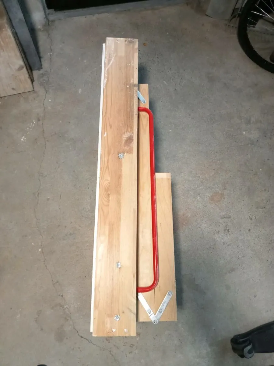 Attic storage stairs. No outer frame. Rod included - Image 3