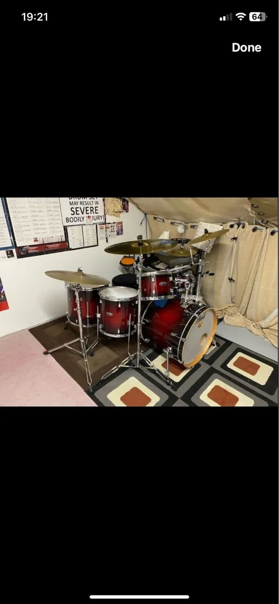 Pearl Drum Kit - Image 3