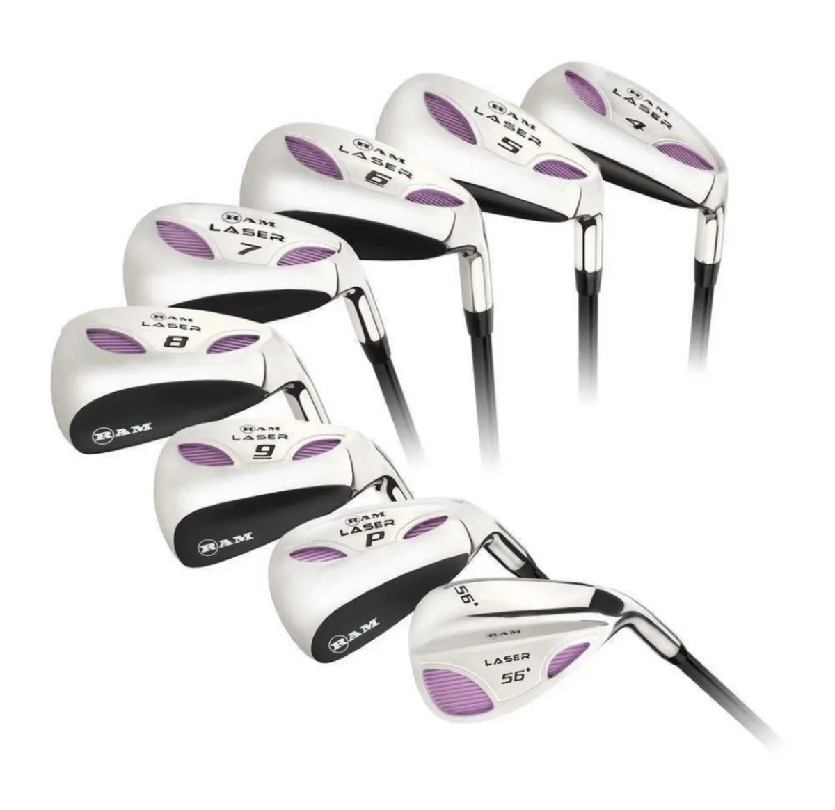 NEW RAM Golf Ladies Laser Hybrid Irons Set Graphit - Image 1