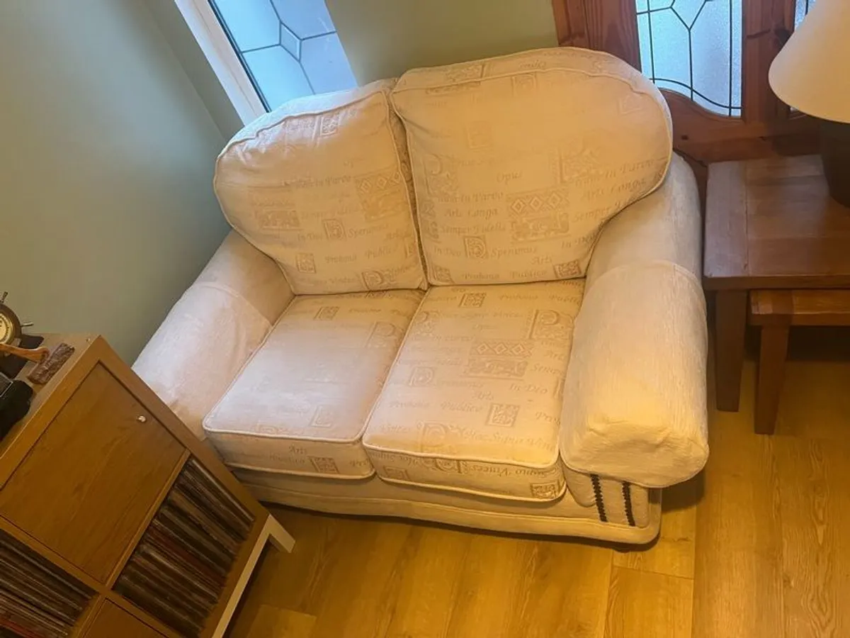 2&1 seater fabric sofa - Image 2