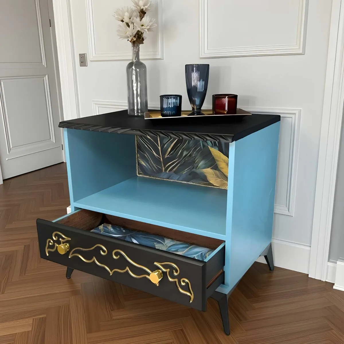 Renewed chest of drawers tv table - Image 1