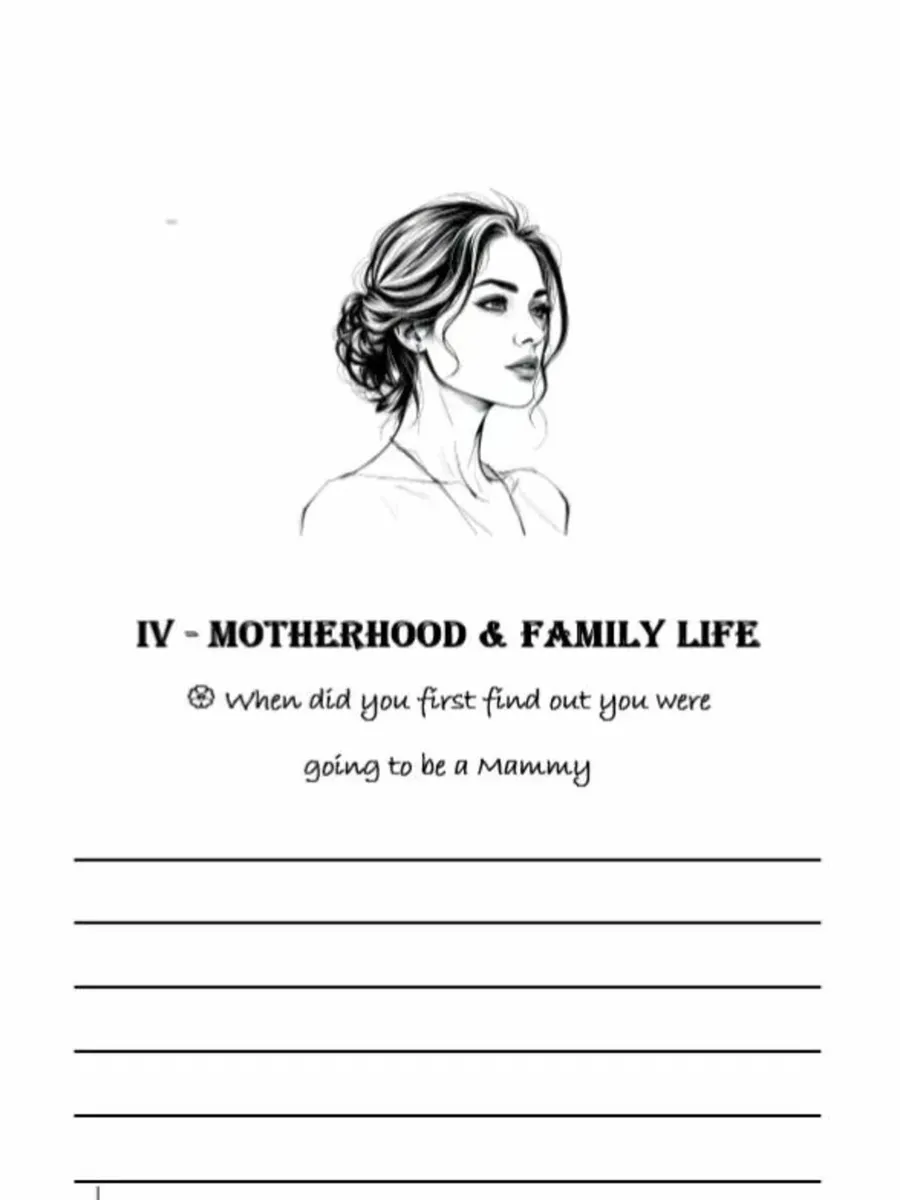 Irish Mammy, Mother's Journal to fill - Image 2