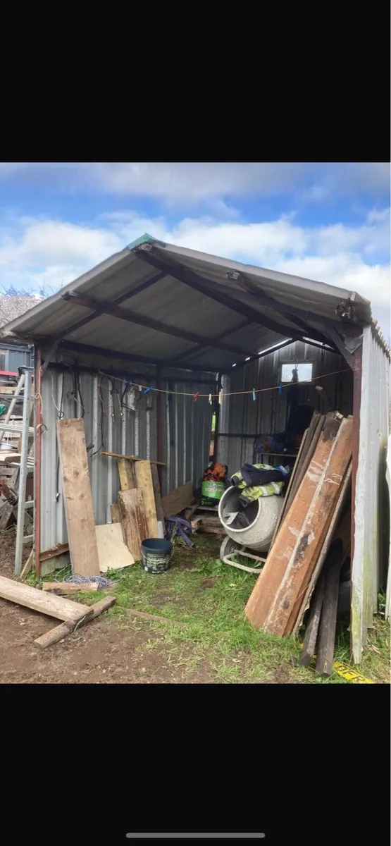 Steel shed - Image 1