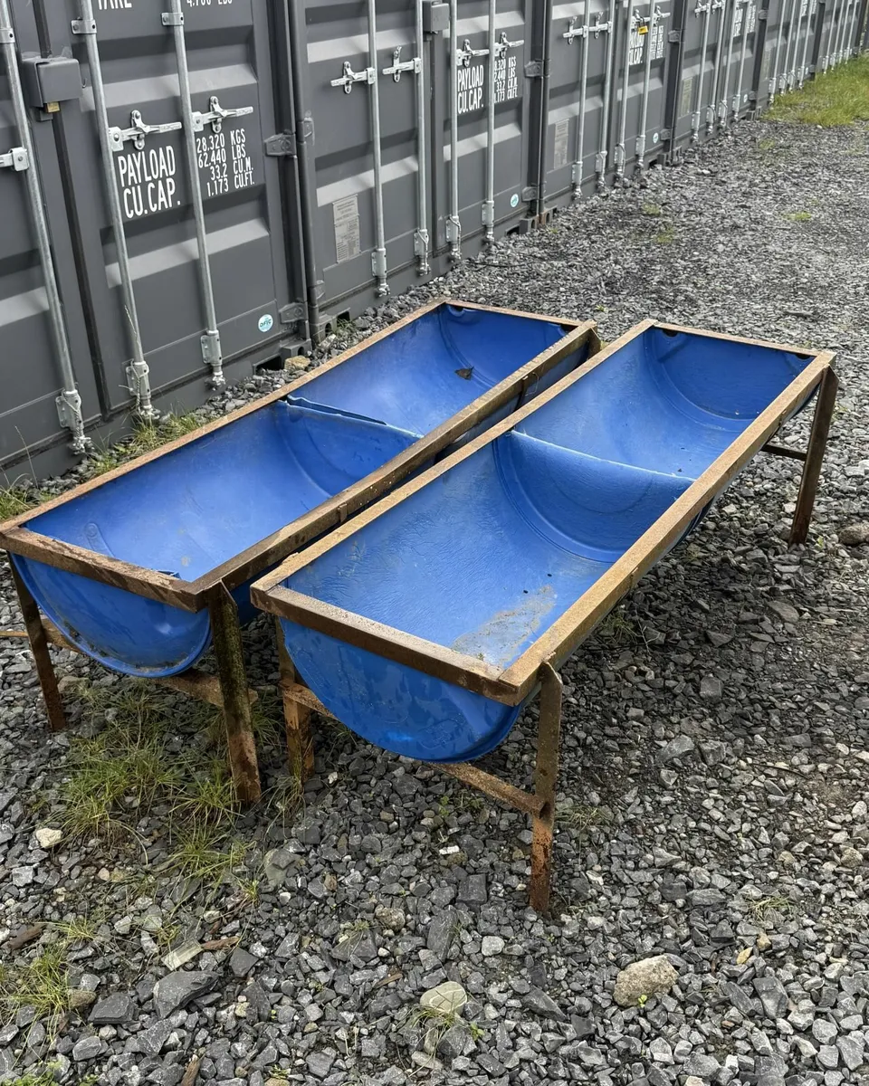 cattle feeding trough