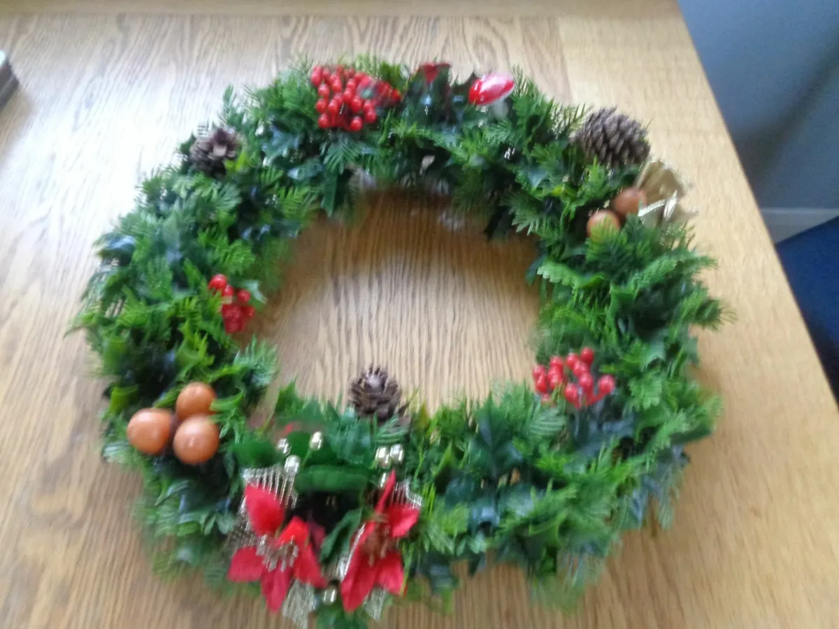 Christmas Wreath for Sale - Image 1