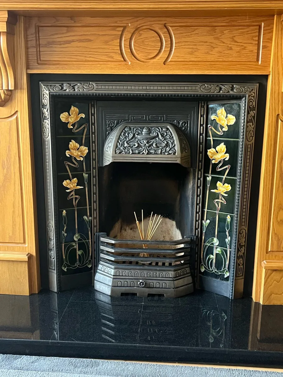 Oak surround Fireplace - Image 1