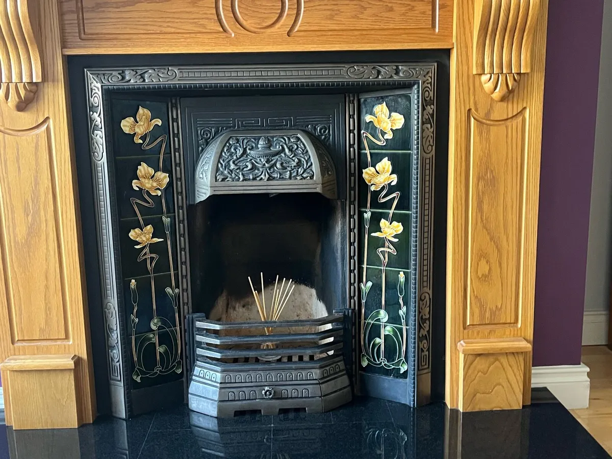 Oak surround Fireplace - Image 2