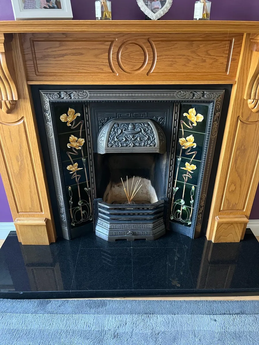 Oak surround Fireplace - Image 3