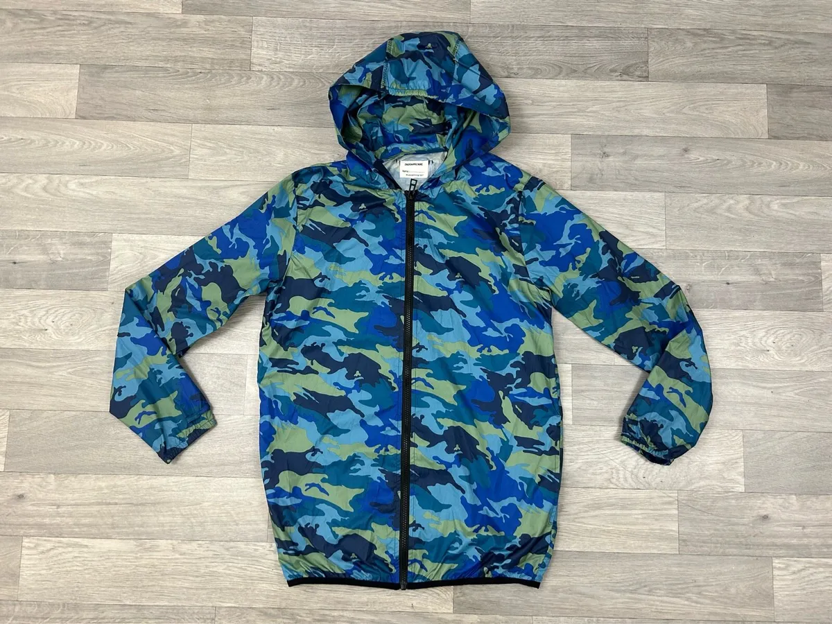 Zadig & Voltaire Full Zip Camo Windbreaker Jacket - Image 1