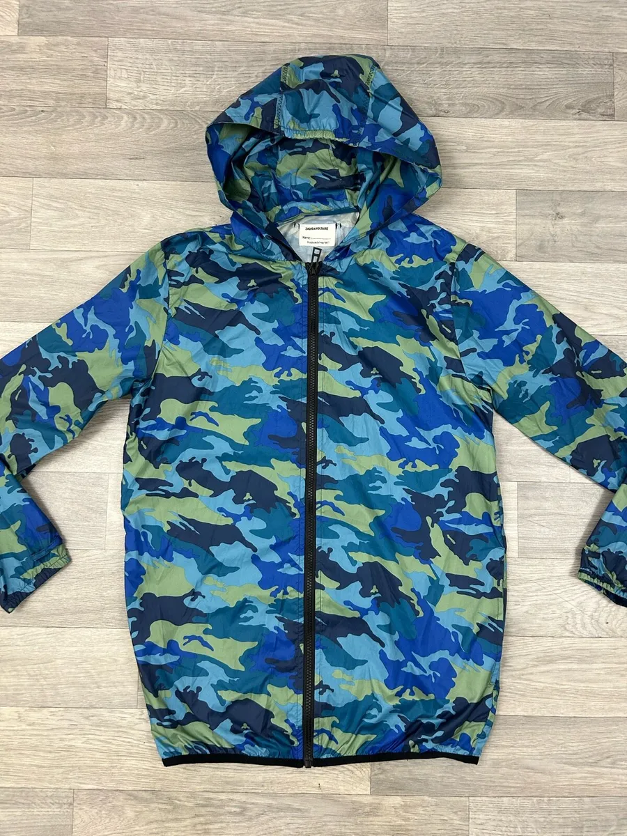 Zadig & Voltaire Full Zip Camo Windbreaker Jacket - Image 2