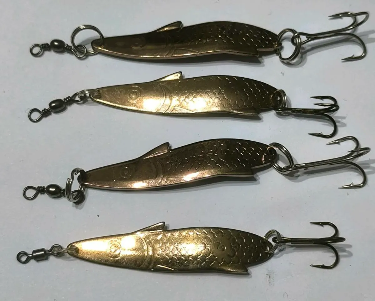 4 Vintage Landa/Delta Lukki lures 7g/10g rare NOS - Image 1