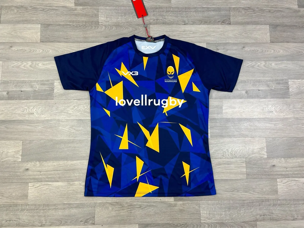 NEW VX3 Worcester Warriors Rugby Jersey XXL - Image 1