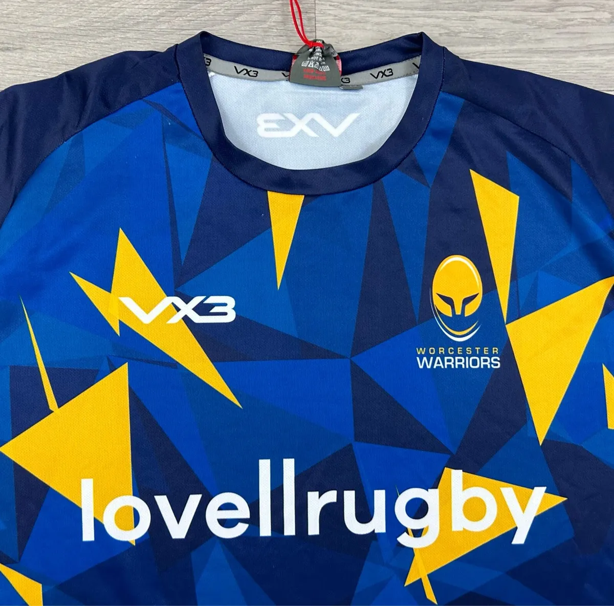NEW VX3 Worcester Warriors Rugby Jersey XXL - Image 3