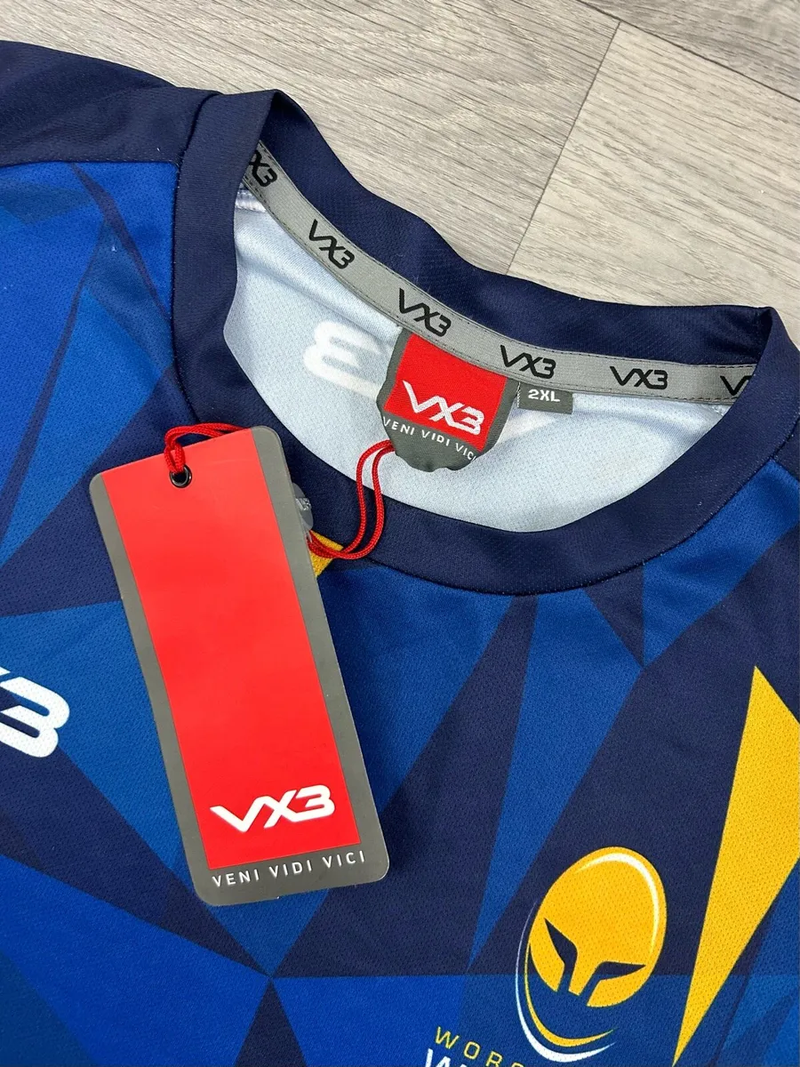 NEW VX3 Worcester Warriors Rugby Jersey XXL - Image 4