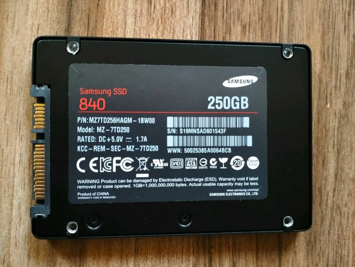 Samsung SSD 840 — 250GB
