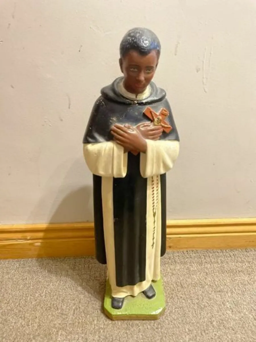 St Martin de Porres statue - Image 1