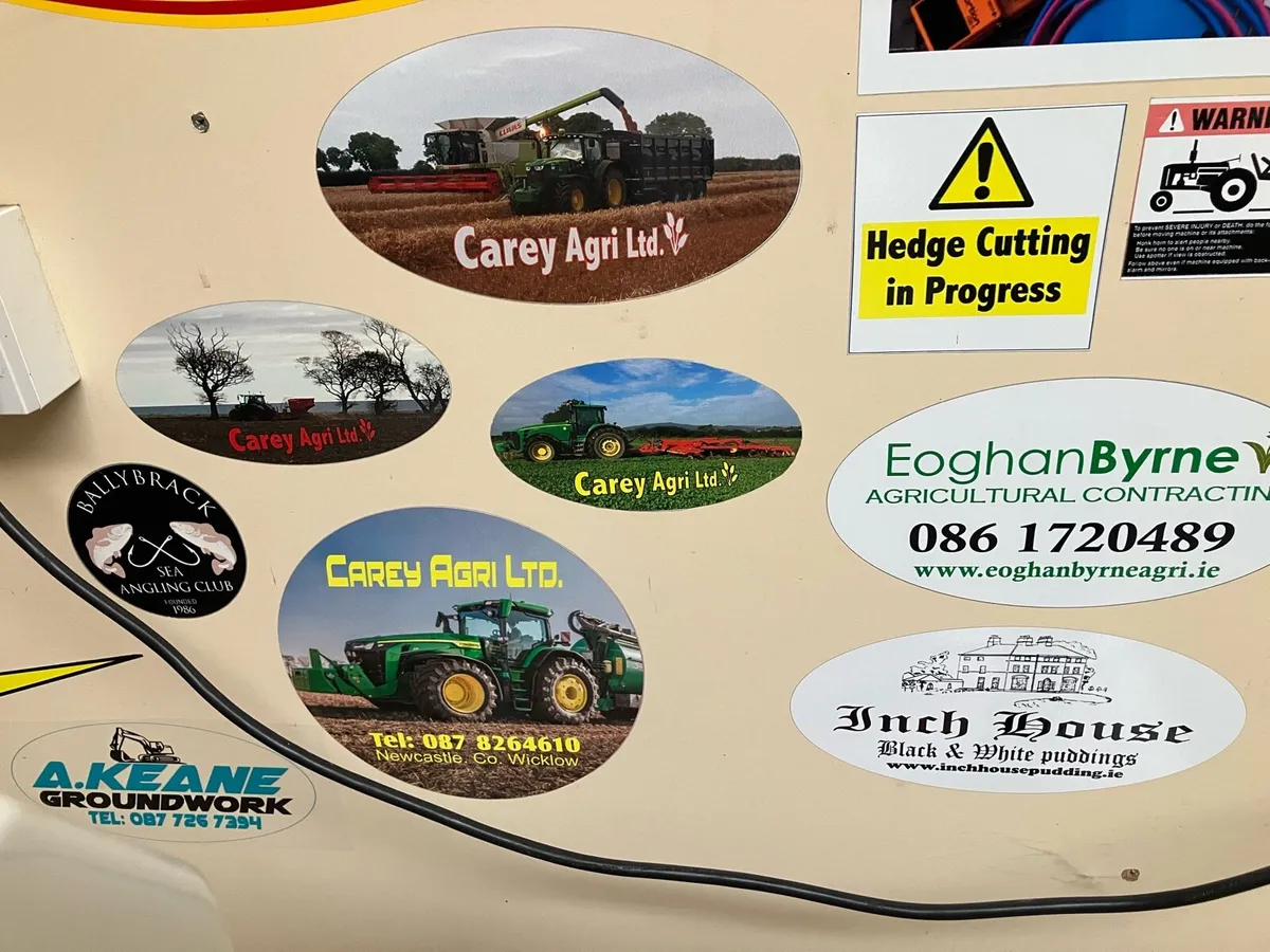 Machinery Decals, signs, sign writing made… - Image 4