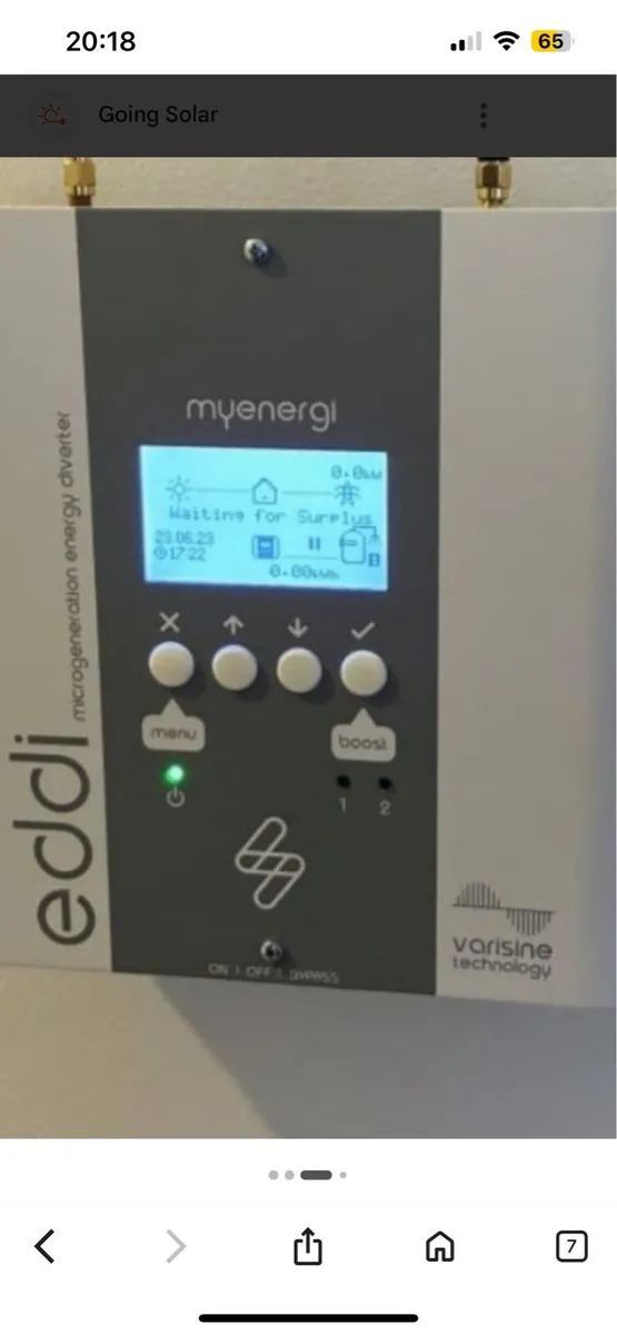 Free hot water from solar pv - Image 1