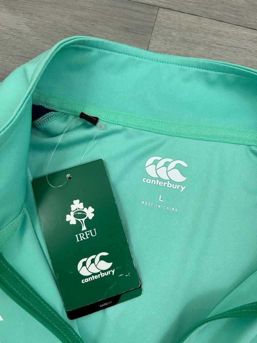 NEW Canterbury Ireland Half Zip Jumper Mens Large - Image 4