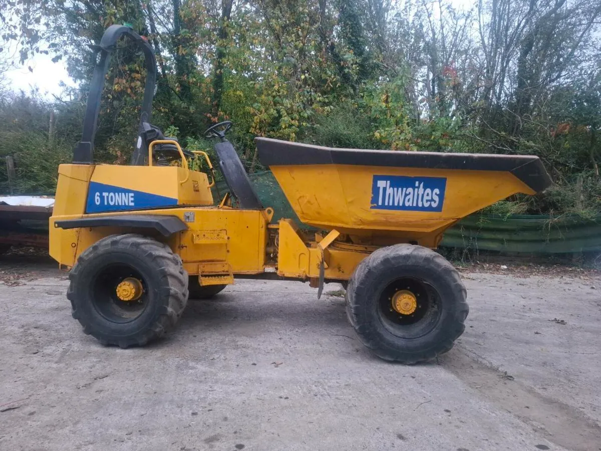 Thwaites 6ton Swivel Dumper - Image 2