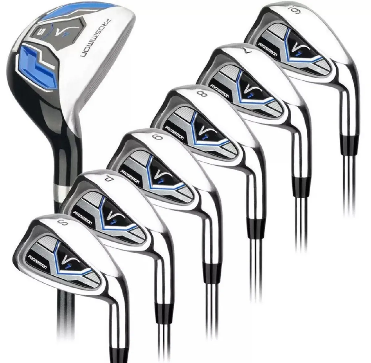 Prosimmon Golf Clubs Set Irons+Hybrid NEW - Image 1
