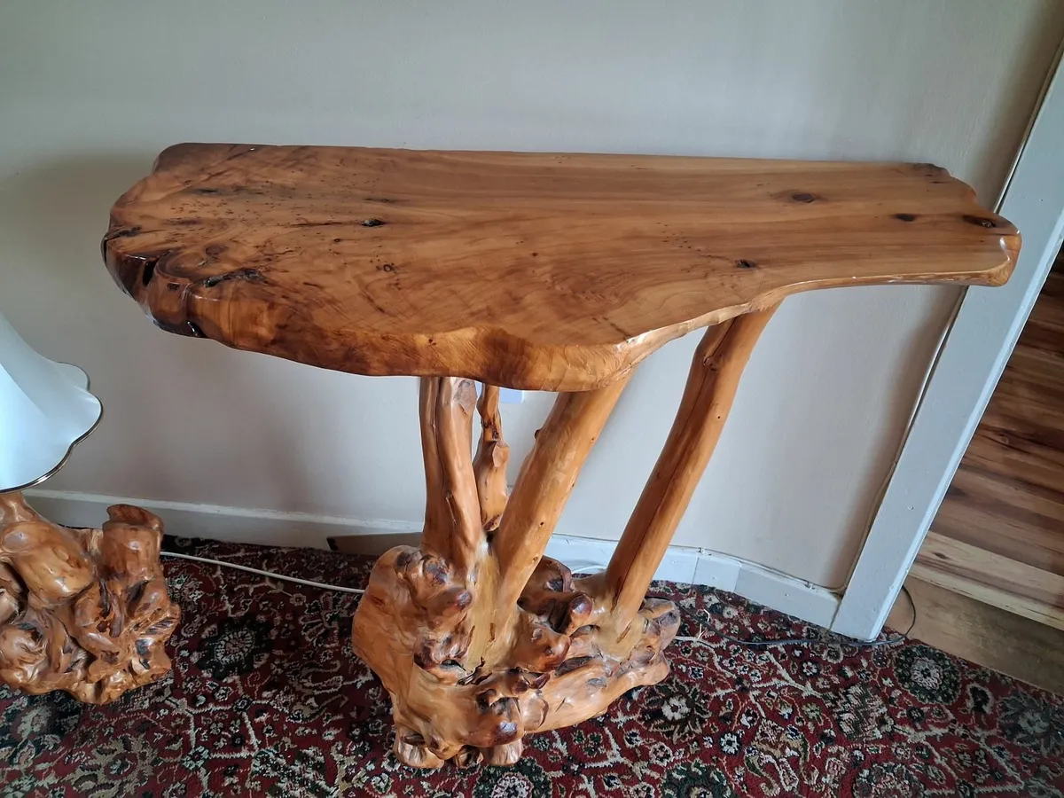 Bog Oak Hall Table - Image 1