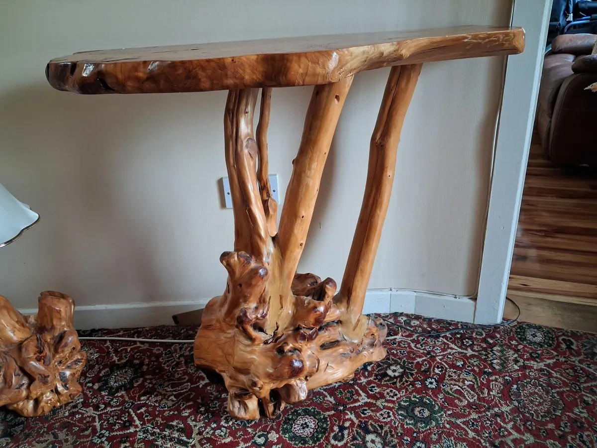 Bog Oak Hall Table - Image 2