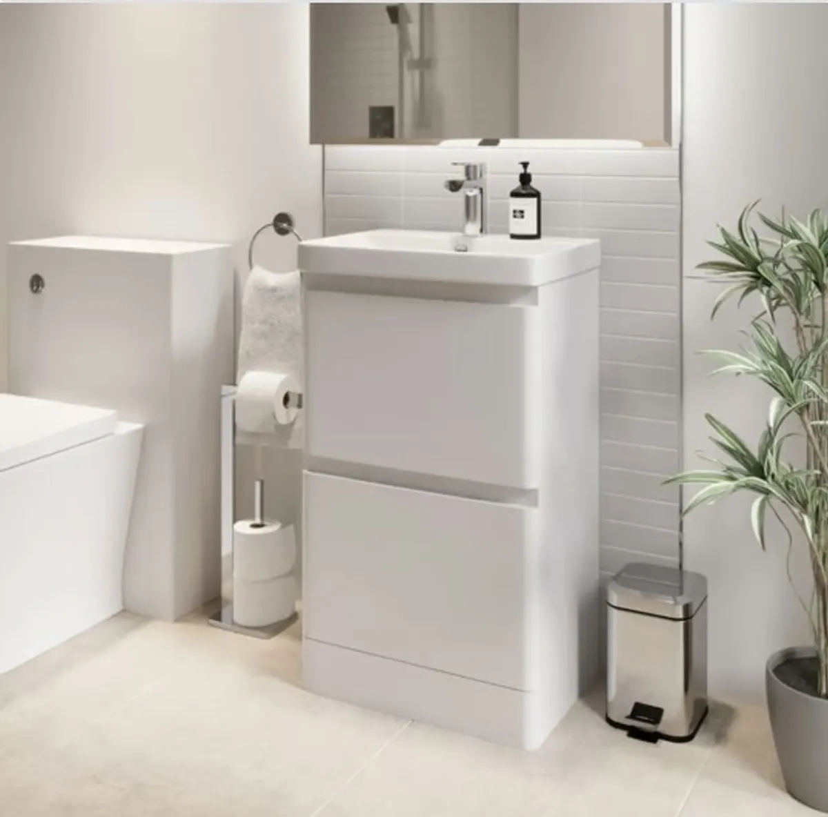 Floor standing Vanity unit 500mm width - Image 1