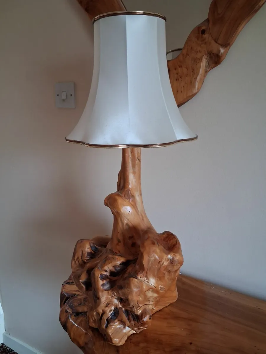 Bog Oak Table Lamp