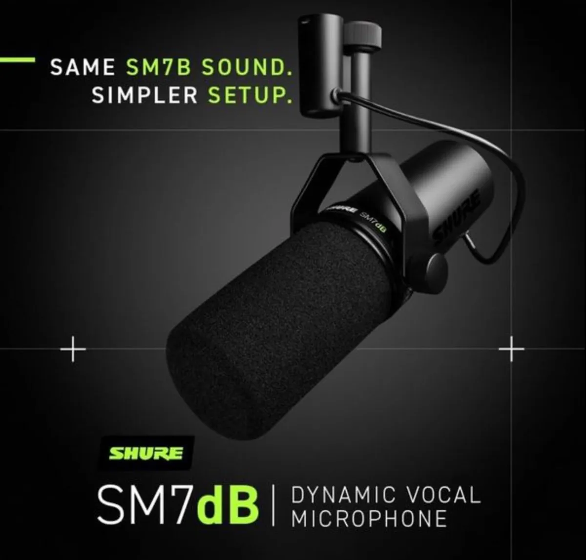 Shure SM7DB microphone - Image 1
