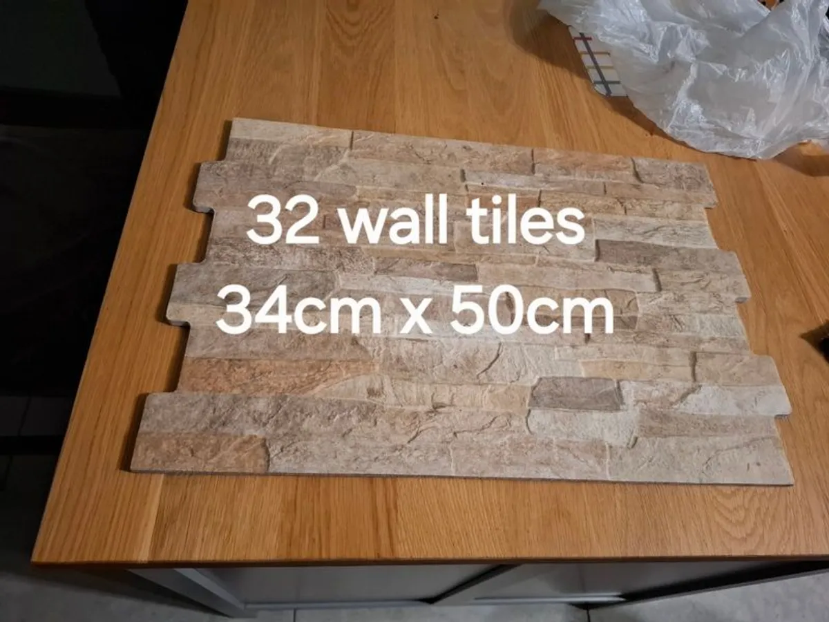 Tiles-32 wall & 18 floor, see both pics - Image 1