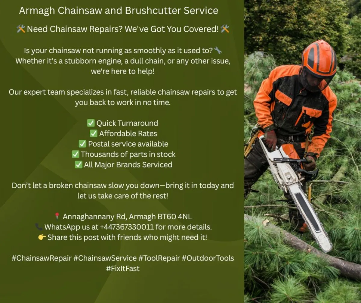 Armagh Chainsaw and Brushcutter service - Image 1