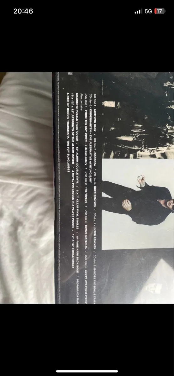 U2 Achtung Baby 20th Anniversary Collectors Set - Image 3