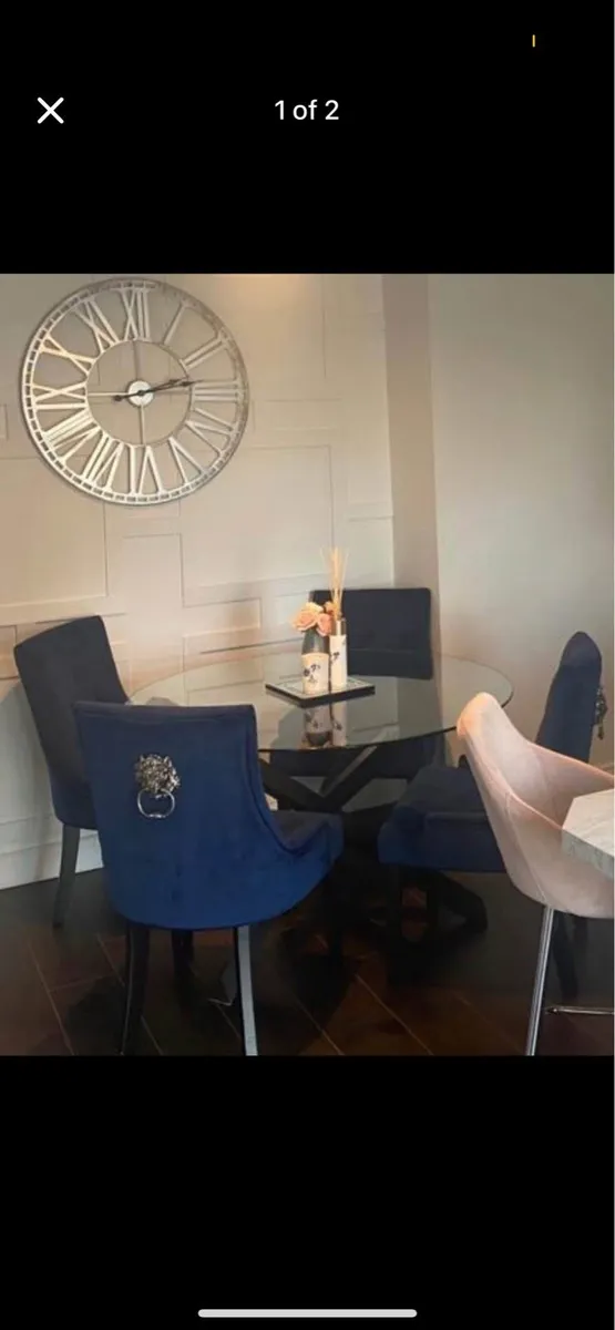 Navy chairs - Image 1