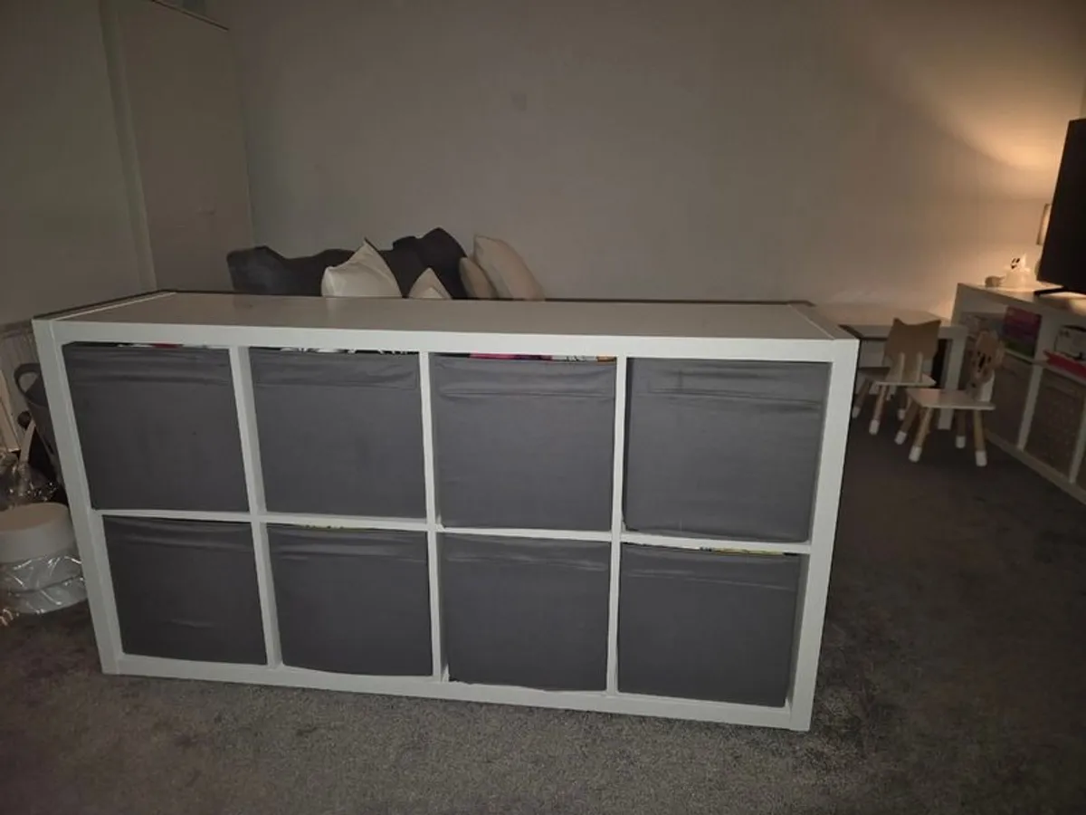 Kallax White shelving unit - Image 1