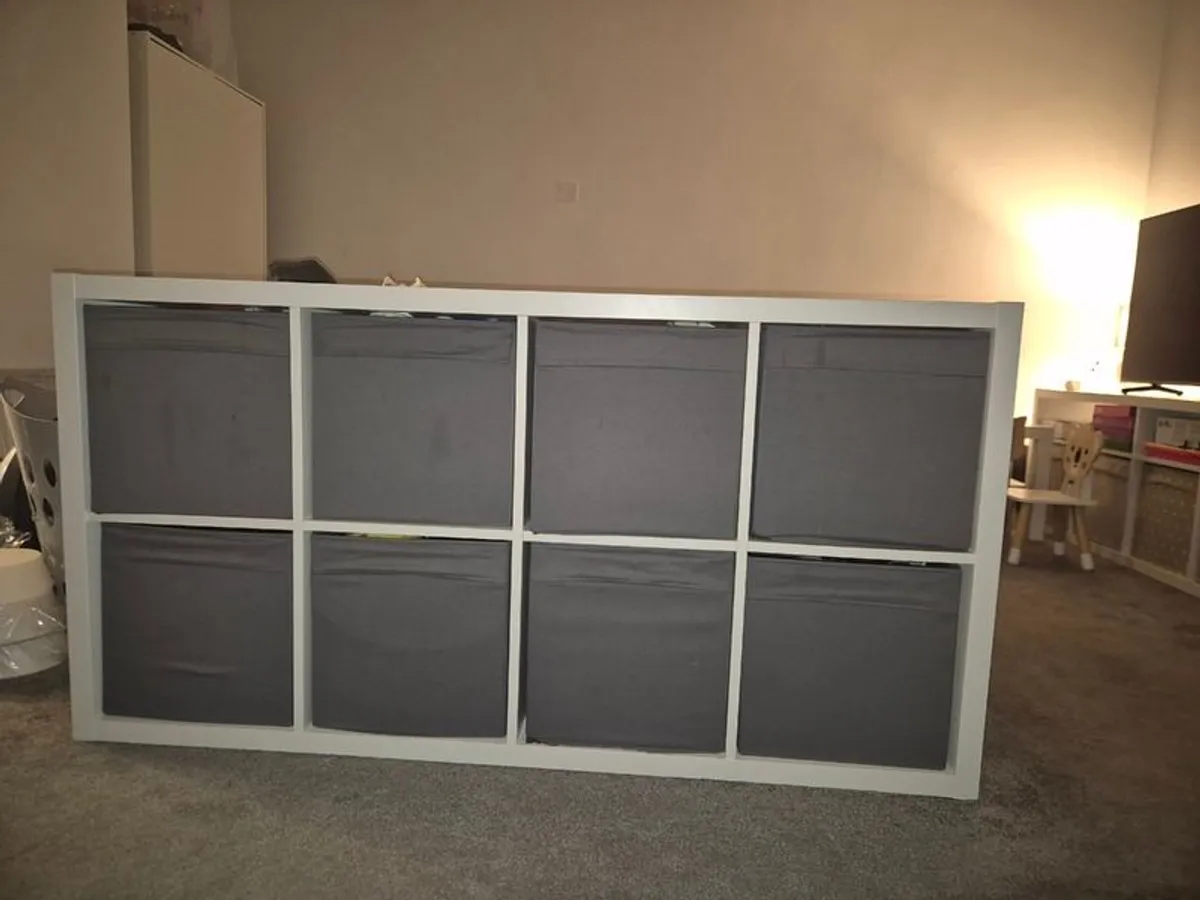 Kallax White shelving unit - Image 2